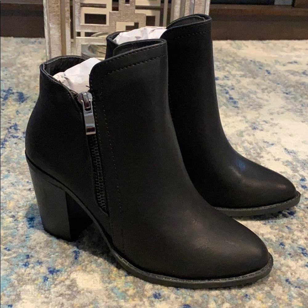 New in Box Black Booties